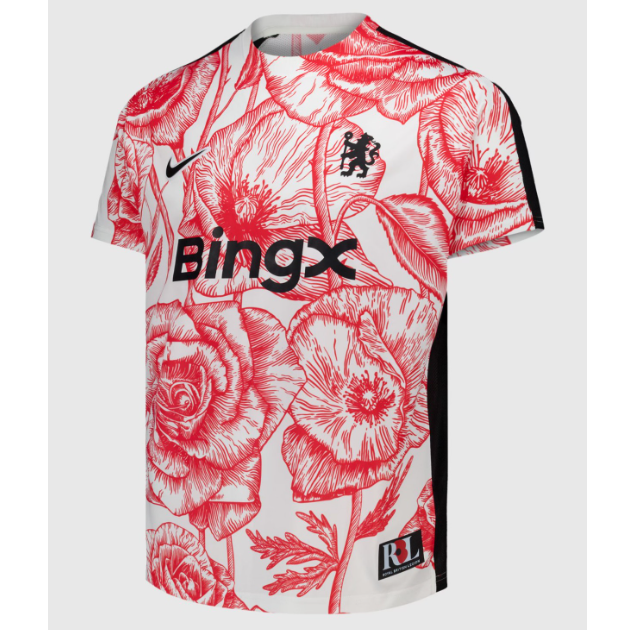 2025-26 Chelsea Pre-Match Remembrance Day Training Shirt